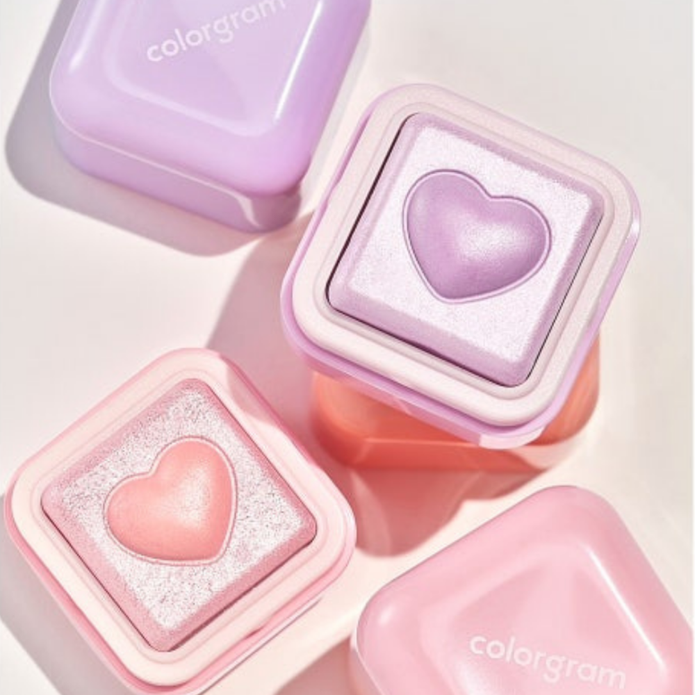 colorgram｜飛天小女警聯名 牛奶閃亮打亮餅 愛心打亮 MILK BLING  高光｜DBK生活美學｜-細節圖2