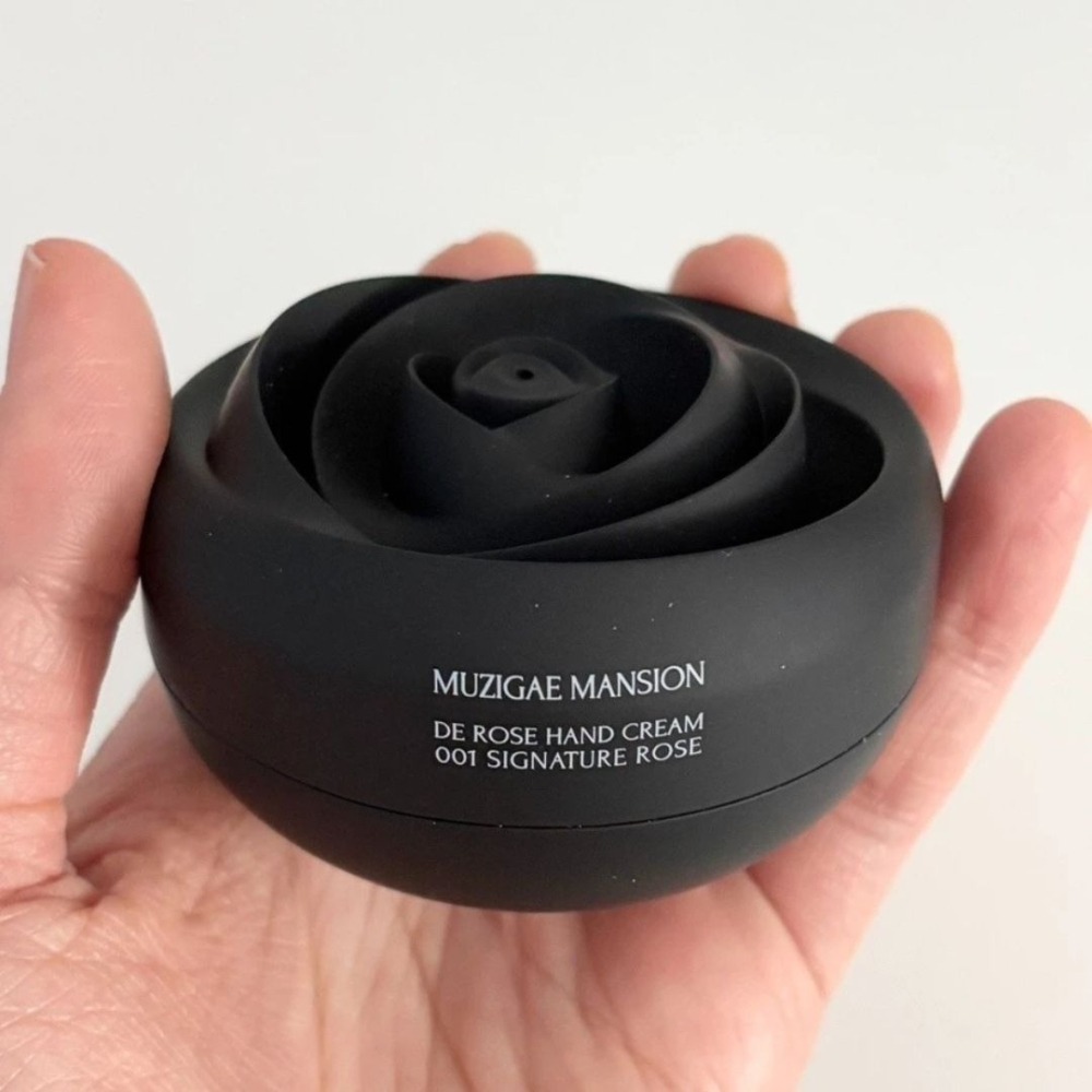 MUZIGAE MANSION｜護手霜 黑色玫瑰花造型 手部保養 乳液 修護 花香 木質調 黑玫瑰｜DBK生活美學｜-細節圖4