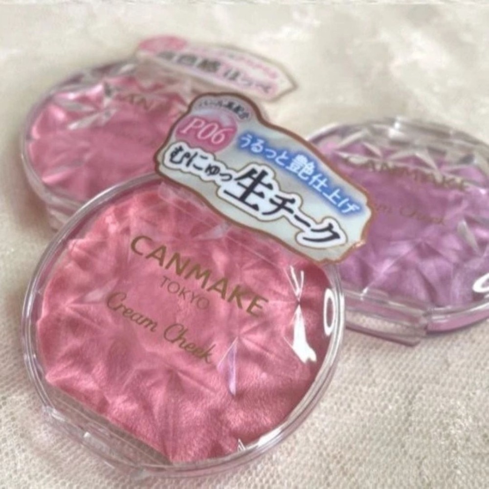 CANMAKE｜水潤柔光腮紅霜 打亮霜 珠光高光 細緻 日本熱買 水潤 透亮 提亮 細閃 抗水 持妝｜DBK生活美學｜-細節圖2