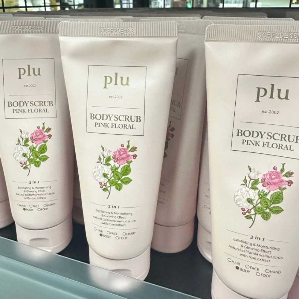 PLU｜玫瑰身體磨砂膏 120g 手足保養 身體保養 去角質 韓國去角質 三合一 沐浴磨砂膏｜DBK生活美學｜-細節圖5