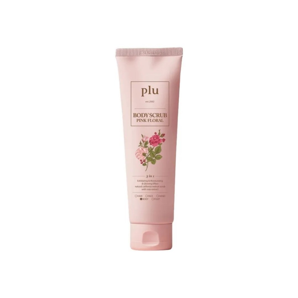 PLU｜玫瑰身體磨砂膏 120g 手足保養 身體保養 去角質 韓國去角質 三合一 沐浴磨砂膏｜DBK生活美學｜-規格圖5