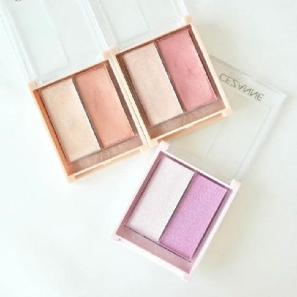 CEZANNE｜好氣色打亮修容霜 雙色修容 打亮霜 腮紅 打亮 潤色 多功能 兩用 新色 塞尚 日本｜DBK生活美學｜-細節圖2