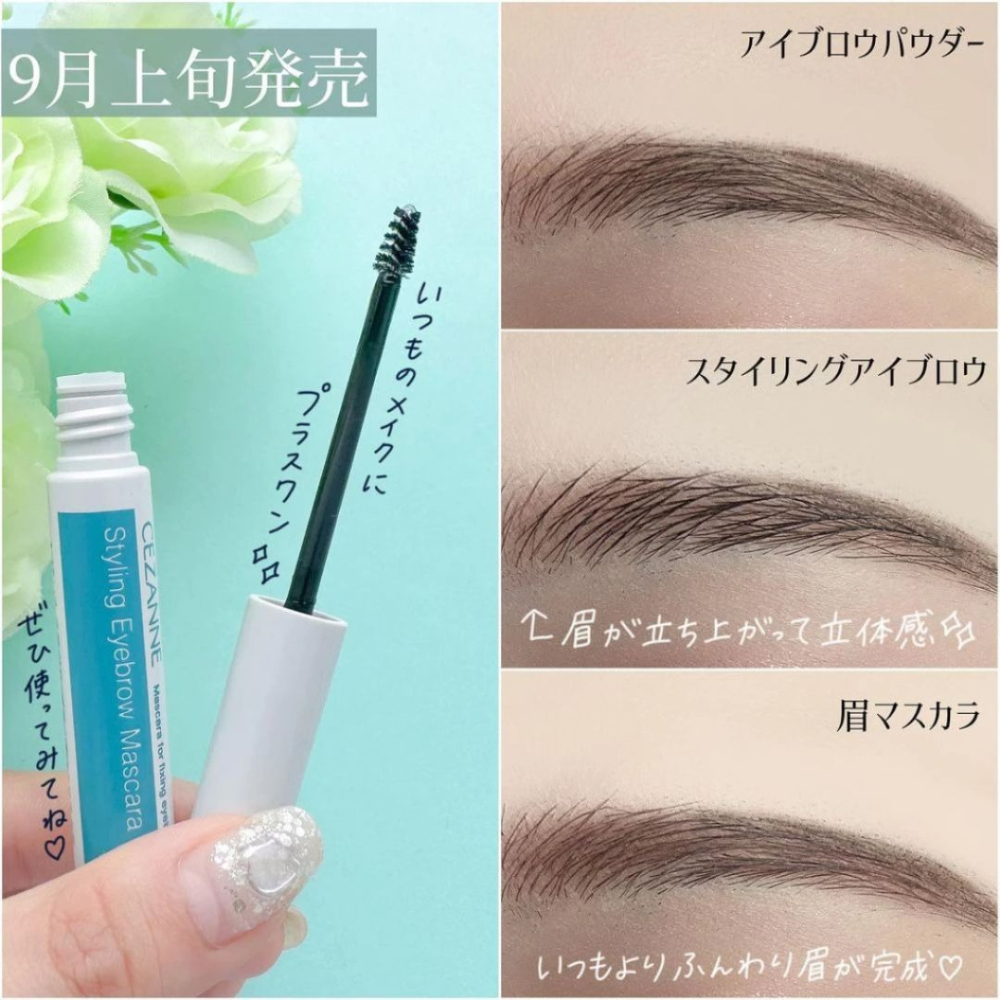 CEZANNE｜立體定型眉毛膏 精緻造型 透明款 迷你刷 定型眉毛 立體感 精緻 自然有型 日本彩妝｜DBK生活美學｜-細節圖5