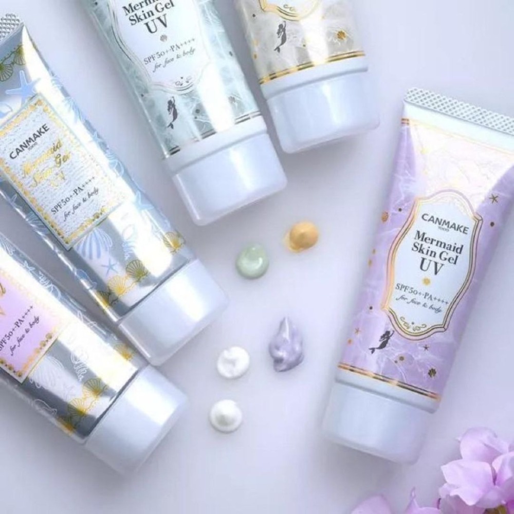CANMAKE｜美人魚防曬 妝前乳 保濕 滋潤 水光肌 防曬乳 日本彩妝 水感 提亮 珠光 潤色｜DBK生活美學｜-細節圖2