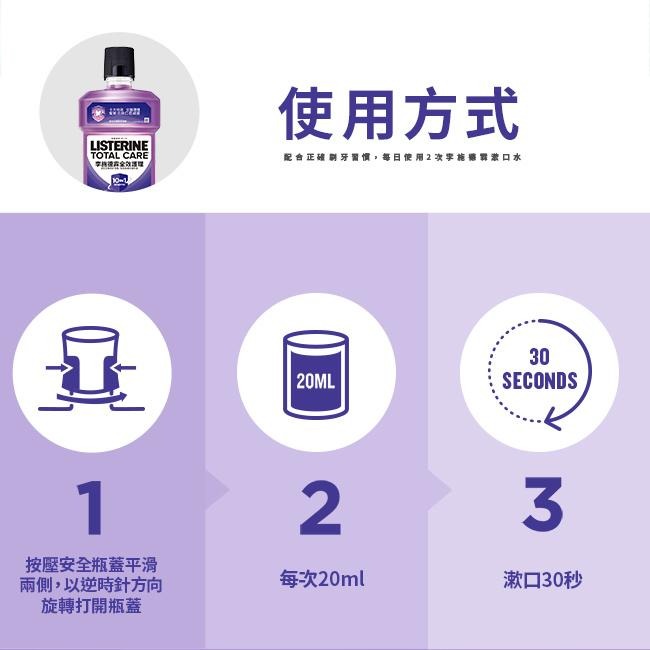 李施德霖 全效護理漱口水750ml【官方旗艦館】-細節圖9