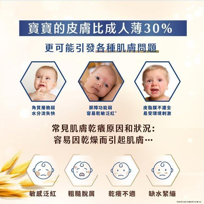 艾惟諾嬰兒 燕麥益敏修護霜 141g【官方旗艦館】-細節圖3