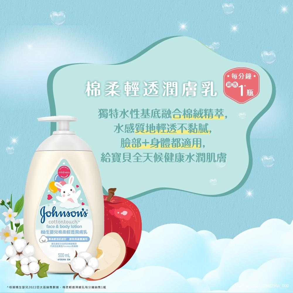 嬌生嬰兒 棉柔輕透沐浴露 500ml【官方旗艦館】-細節圖5