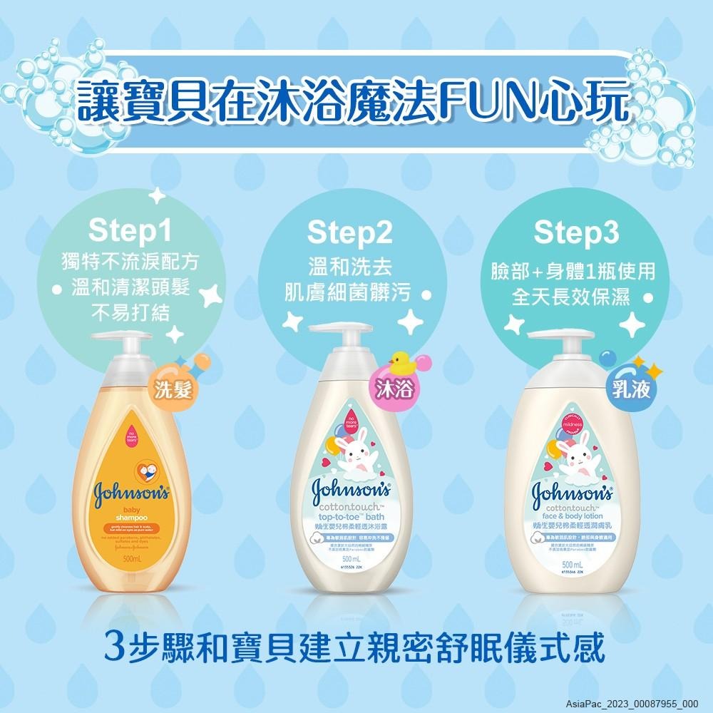 嬌生嬰兒 棉柔輕透沐浴露 500ml【官方旗艦館】-細節圖7