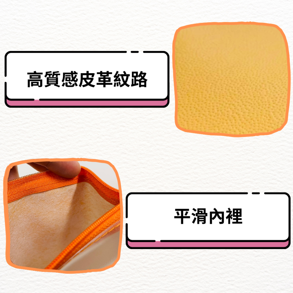 【悠悠趣】旅行收納袋 中尺寸高級皮革 拉鍊袋 機票護照收納 皮革護照包 票據夾 文件袋 資料袋 出國必備 機場通關-細節圖5