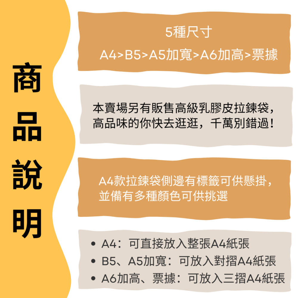 【悠悠趣】資料袋 收納袋 文件袋 網格拉鍊袋 A4 A5 B6 資料夾 網狀文具袋 票據袋 筆袋 文具袋 外出書套 辦公-細節圖3