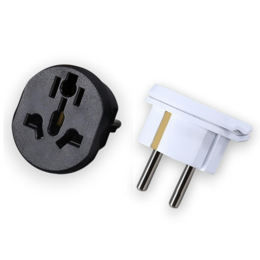 【悠悠趣】韓國歐洲轉接頭 防觸電 純銅內芯 2500W/10A 歐規大圓4.8mm 阻燃外殼 輕便 轉換插頭 旅遊轉接頭-細節圖2