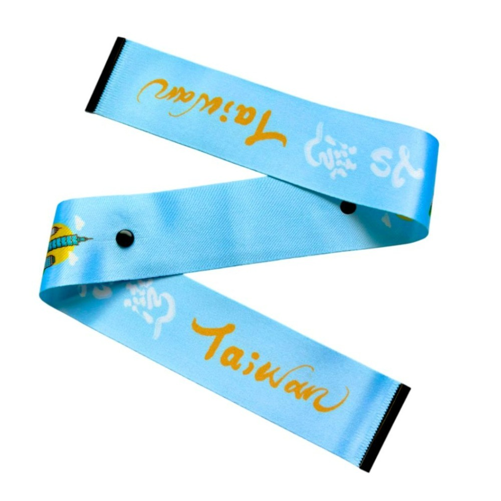 【悠悠趣】行李箱飄帶 台灣意象 掛勾飄帶 背包飄帶 騎行飄帶 行李掛飾 臺灣識別 掛帶 旅行箱配件 台灣紀念品-細節圖2