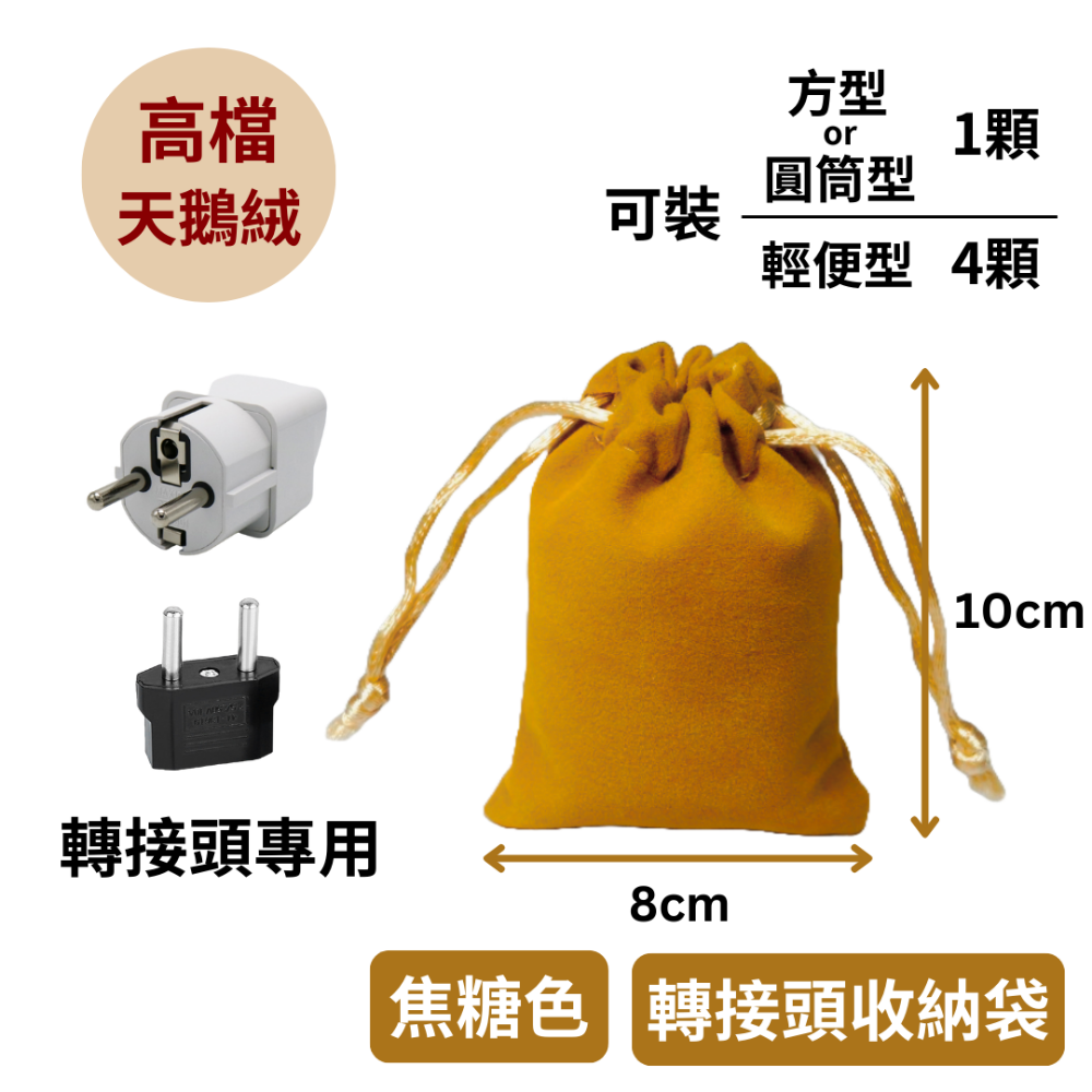 【悠悠趣】歐規轉接頭 4.8mm 韓國 印尼 歐洲 歐盟 轉換插頭 旅行轉接頭 歐規大圓 純銅轉接頭 轉換頭 無變壓-規格圖6