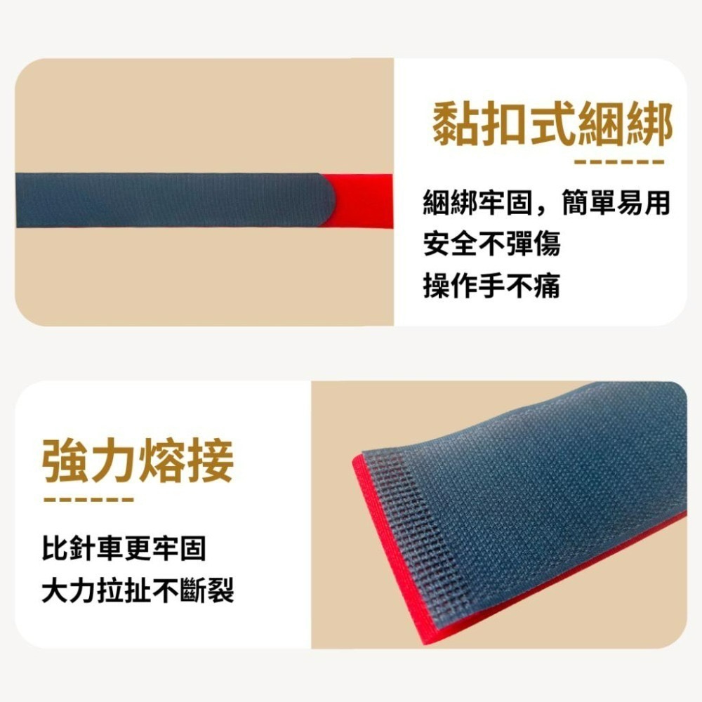 【悠悠趣】棧板固定帶 貨物綑綁帶 臺灣製造 長5.3米 寬5cm 魔鬼氈束帶 紙箱固定帶 拉緊帶 捆貨帶 露營綁帶-細節圖6