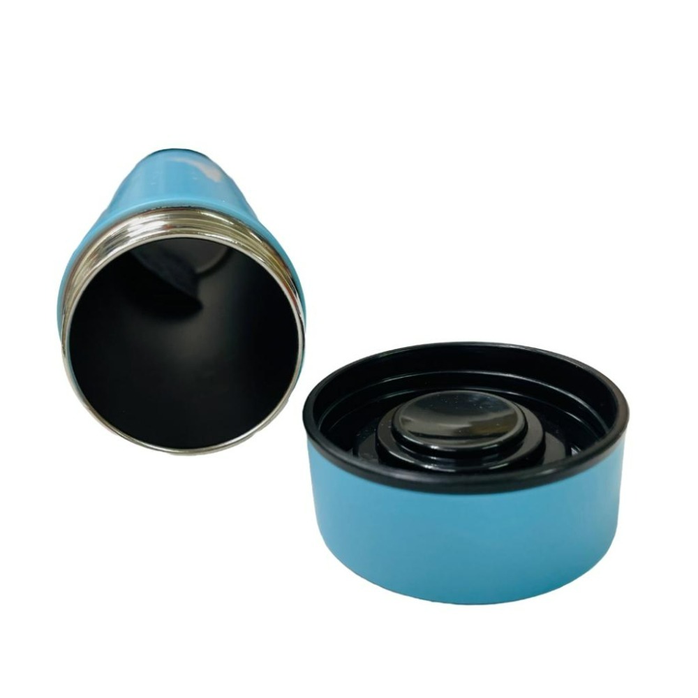 【悠悠趣】保溫瓶 304不鏽鋼 220ml保溫瓶 艾菲爾鐵塔保溫瓶 水藍色保溫杯 水壺 環保杯 SGS認證-細節圖4