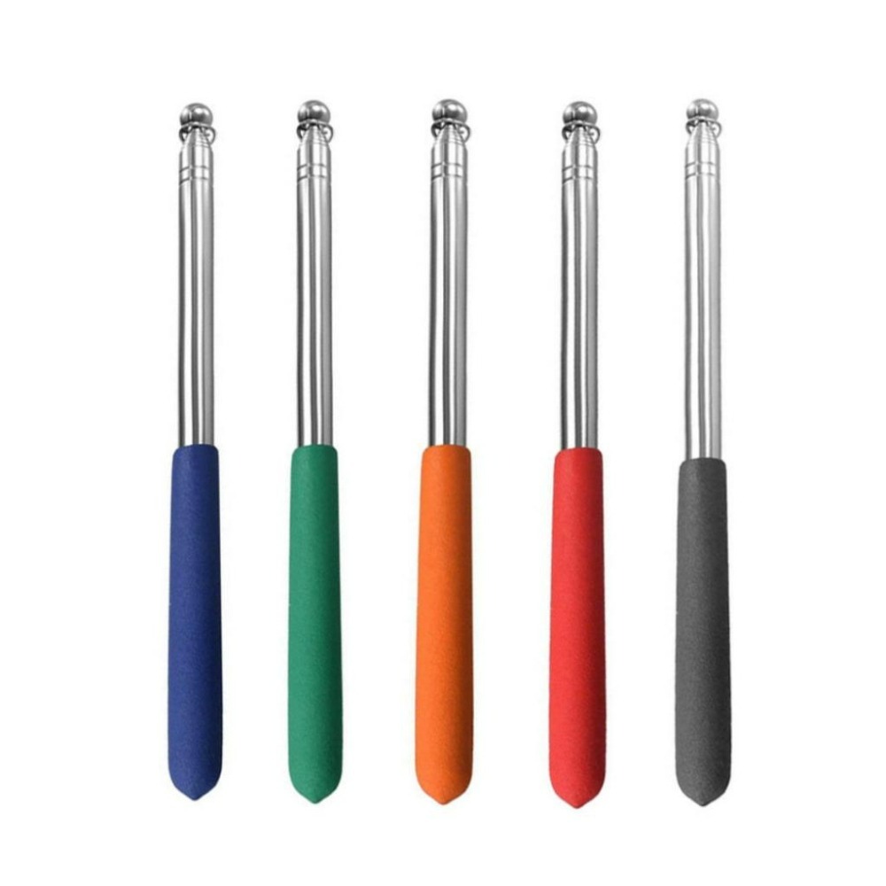 【悠悠趣】伸縮旗桿 不鏽鋼旗桿 120公分旗桿 領隊旗桿 導遊旗桿 黑板教學棒 指揮棒 桿子 旗杆 伸縮棒 登山嚮導棒-細節圖2