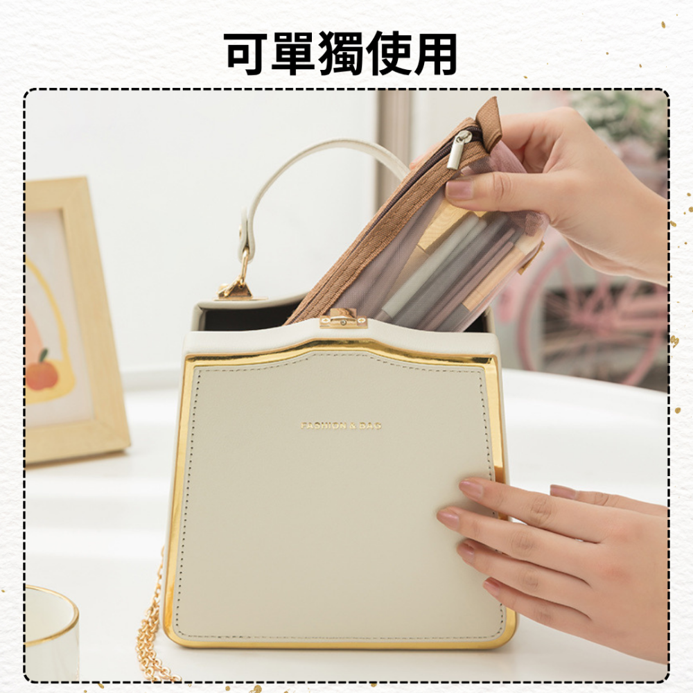 【悠悠趣】可拆卸化妝包 手卷化妝包 四合一折疊 魔鬼氈黏貼 分類收納 隨身化妝包 可拆式 洗漱包 旅遊收納 外出化妝-細節圖4