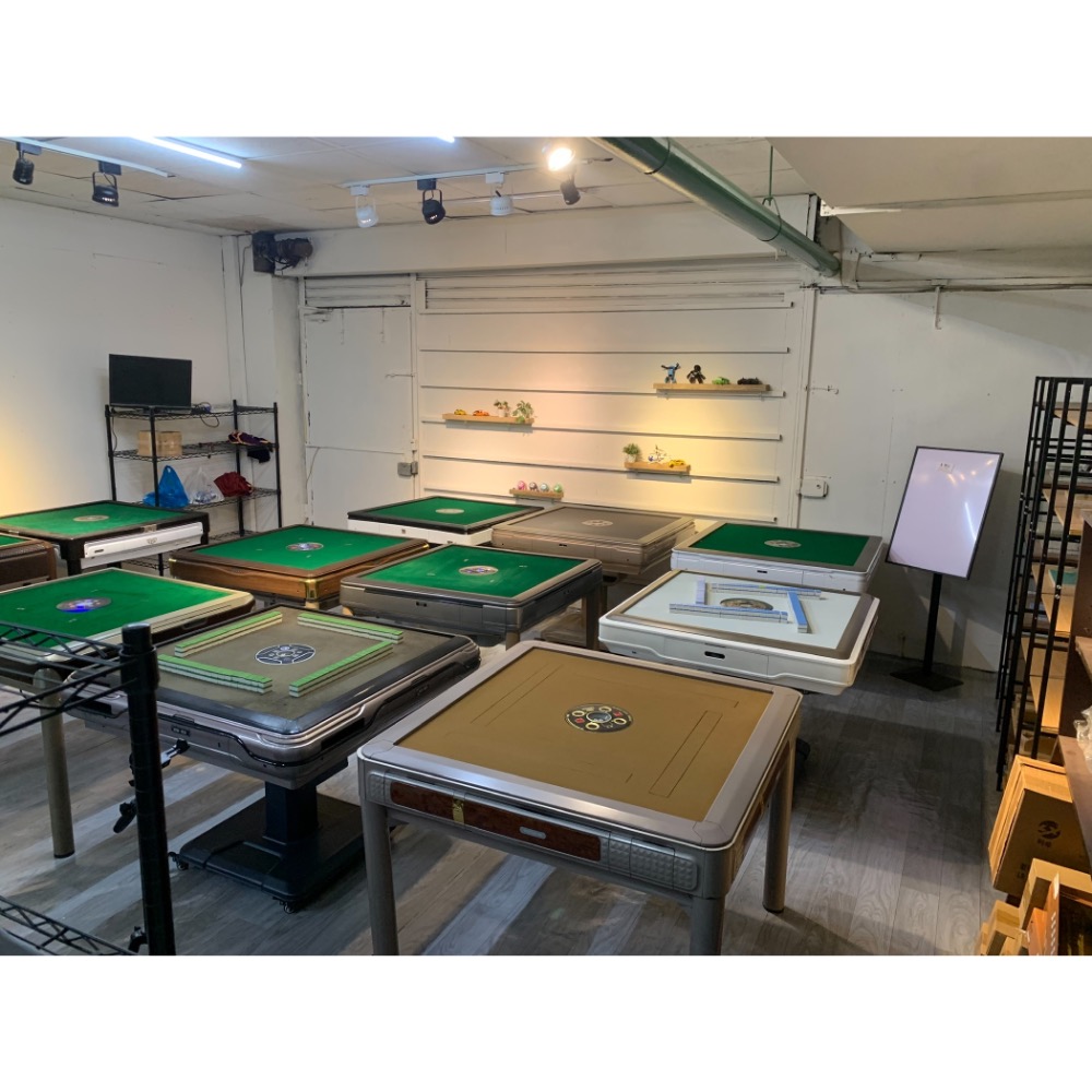 電動麻將桌賣場 全新 中古 過山車 四口機-細節圖2