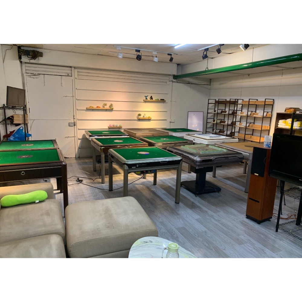 電動麻將桌賣場 全新 中古 過山車 四口機-細節圖4