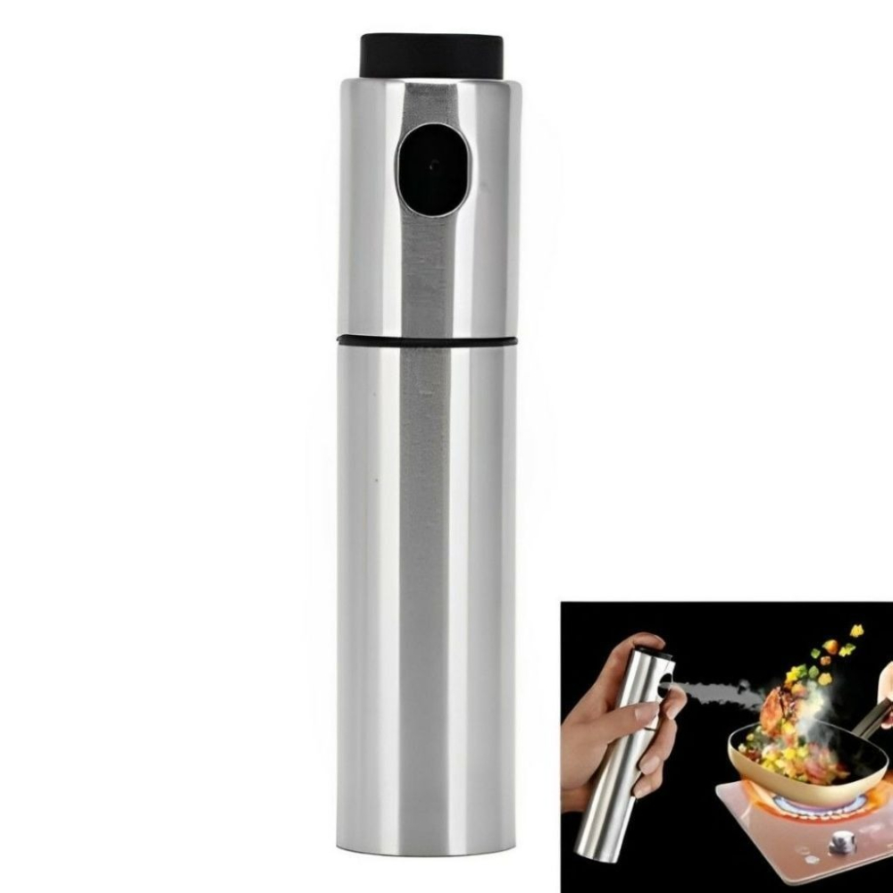 【料理噴油瓶】全鋼燒烤噴油罐 不鏽鋼瓶身烤肉噴霧瓶 不銹鋼酒吧雞尾酒霧化器 廚房烘焙噴油噴醋罐 調味罐噴瓶-細節圖3