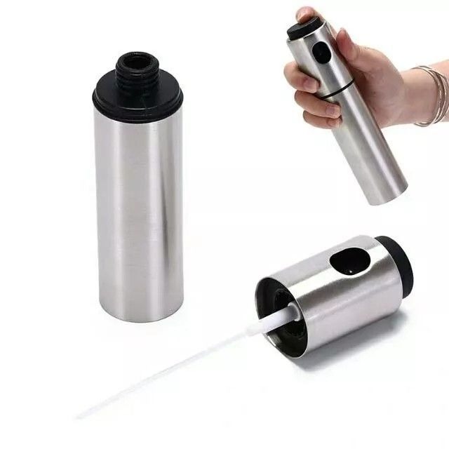 【料理噴油瓶】全鋼燒烤噴油罐 不鏽鋼瓶身烤肉噴霧瓶 不銹鋼酒吧雞尾酒霧化器 廚房烘焙噴油噴醋罐 調味罐噴瓶-細節圖5