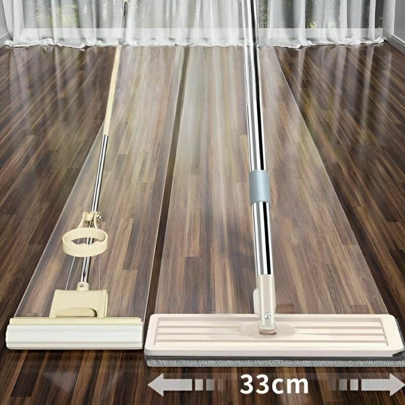 【乾濕兩用平板拖把】免手洗乾濕兩用平板拖把桶組 家用木地板360度旋轉懶人拖地清潔吸水拖把 居家清潔工具-細節圖6