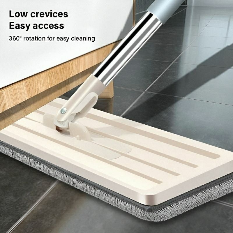 【乾濕兩用平板拖把】免手洗乾濕兩用平板拖把桶組 家用木地板360度旋轉懶人拖地清潔吸水拖把 居家清潔工具-細節圖9