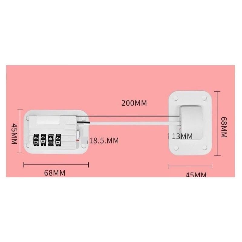 【安全密碼鎖】免打孔兒童安全窗戶密碼鎖,窗戶安全鎖,嬰幼兒防護鎖,寶寶防夾門窗鎖,櫃子鎖,冰箱鎖,櫥櫃鎖,防墜樓-細節圖8