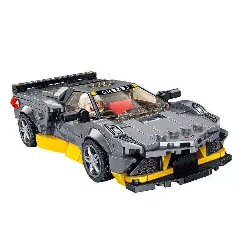 【柯爾維特賽車】雪弗蘭柯爾維特STINGRAY經典車款 DIY益智拼裝樂高積木玩具 潘洛斯賽車汽車組裝 LEGO拼圖-細節圖7