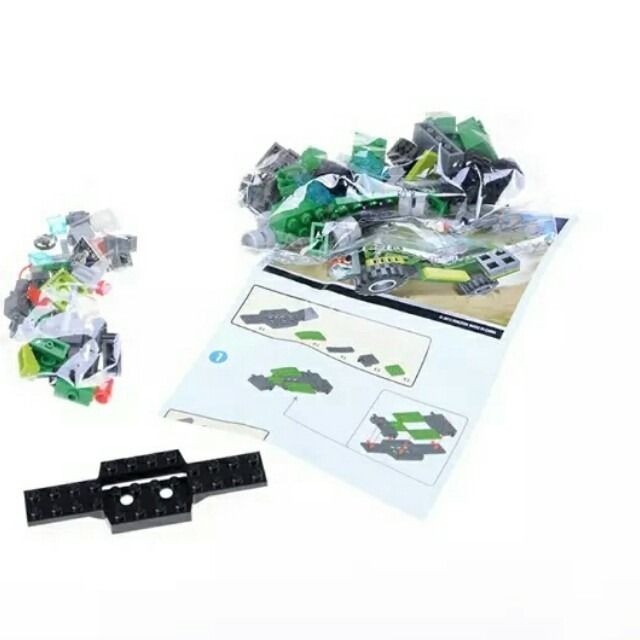 【地球邊境戰車】小顆粒積木拼裝玩具 78 PCS 兒童創意拼砌模型 科幻戰車 DIY積木-細節圖3