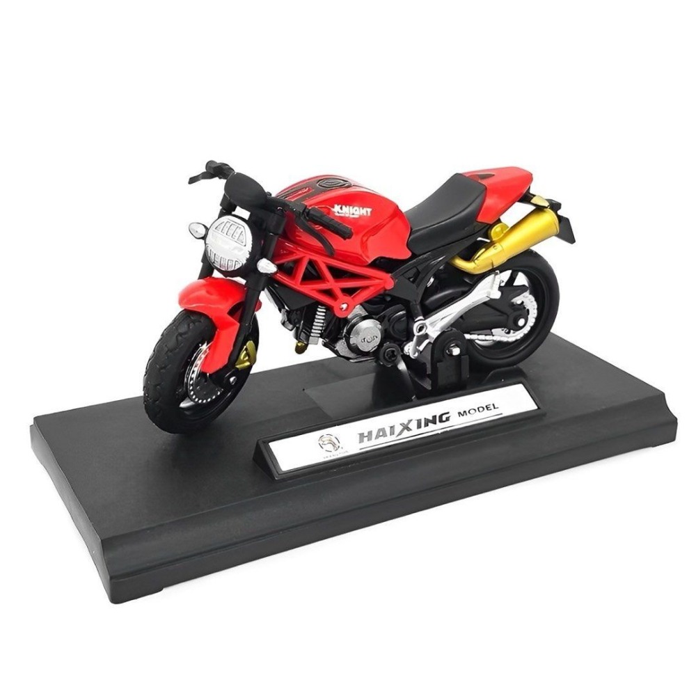 【仿真摩托車模型】迷你重型機車車模,1:18居家裝飾擺設收藏模型玩具,4款可選,街車,仿賽摩托車,機車模型-規格圖1