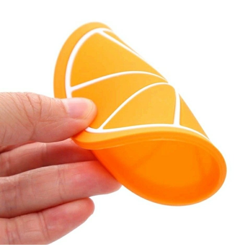 【水果矽膠杯墊】 止滑杯墊推薦 防滑墊 隔熱墊 桌墊 餐墊 居家裝飾用品推薦 茶杯墊 婚禮小物 西瓜款/橘子款-細節圖7