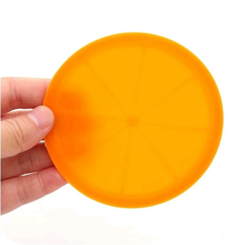 【水果矽膠杯墊】 止滑杯墊推薦 防滑墊 隔熱墊 桌墊 餐墊 居家裝飾用品推薦 茶杯墊 婚禮小物 西瓜款/橘子款-細節圖8