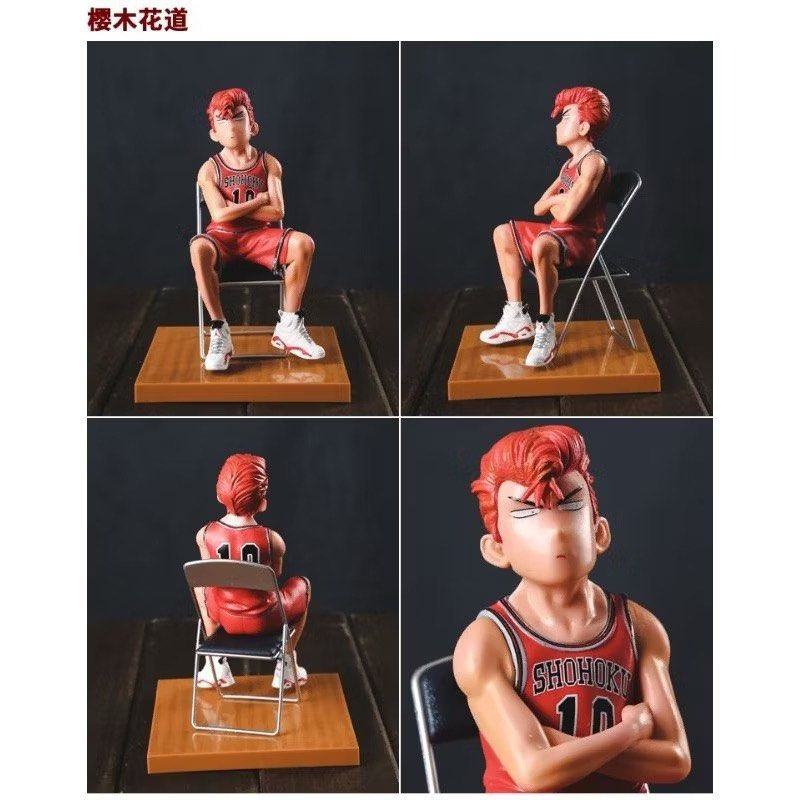 【灌籃高手_櫻木花道】公仔,日本動漫湘北籃球隊模型裝飾擺設,動漫周邊,擺飾-細節圖2