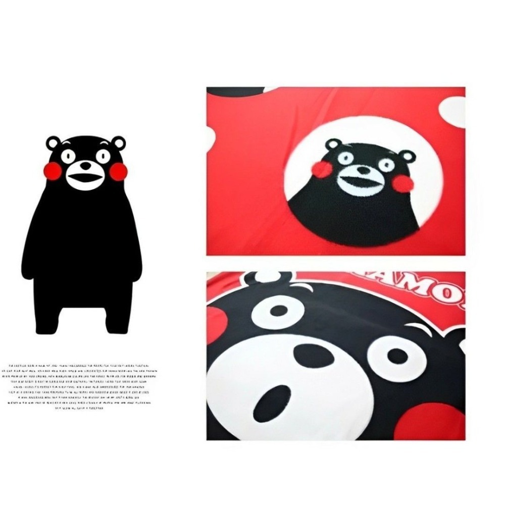 【日本熊本熊刷毛毯】可愛卡通造型保暖毯,時尚舒適棉被-細節圖5