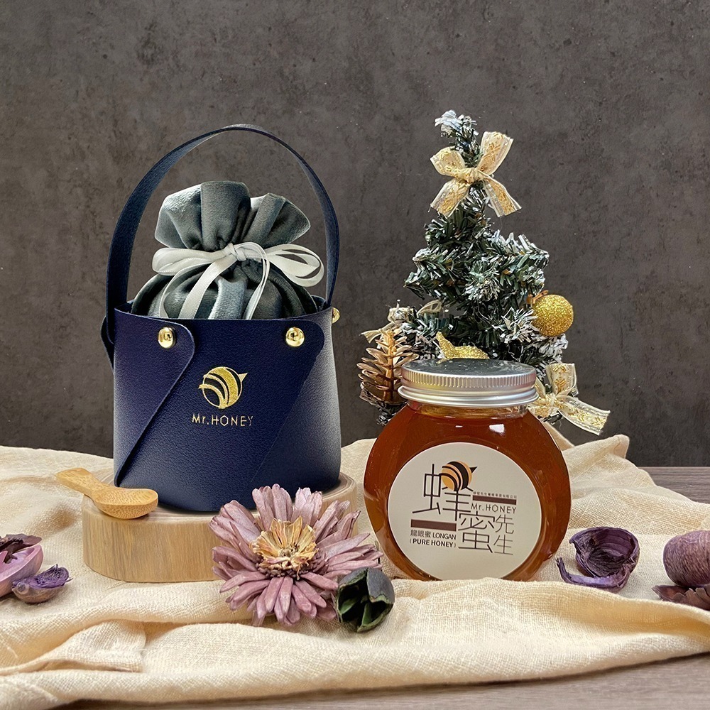 ｜Mr.HONEY 蜂蜜先生｜蜂蜜提籃組-台灣龍眼蜂蜜(240g)-交換禮物 伴手禮 新年禮物 中秋禮物 教師節禮物-規格圖11
