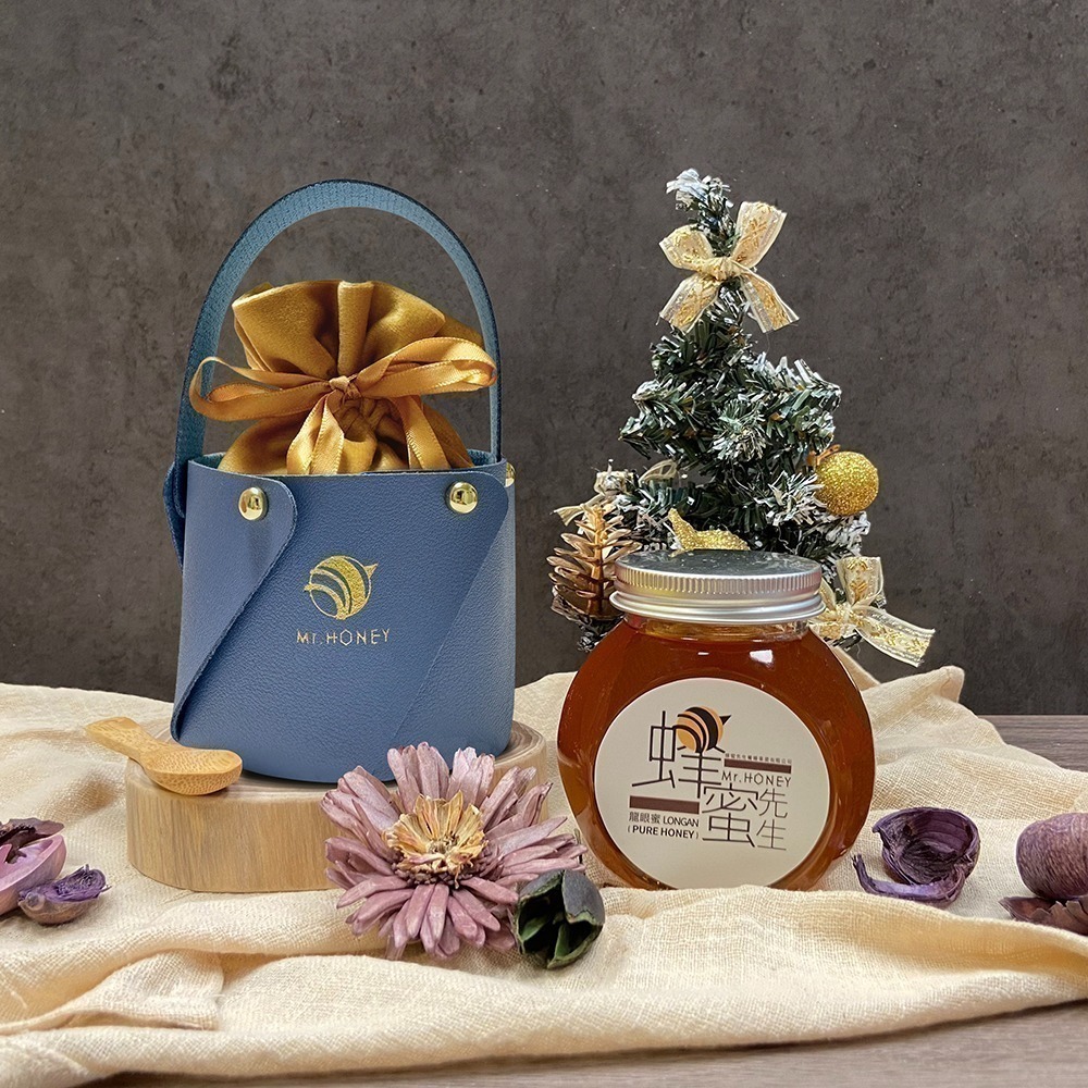 ｜Mr.HONEY 蜂蜜先生｜蜂蜜提籃組-台灣龍眼蜂蜜(240g)-交換禮物 伴手禮 新年禮物 中秋禮物 教師節禮物-規格圖11