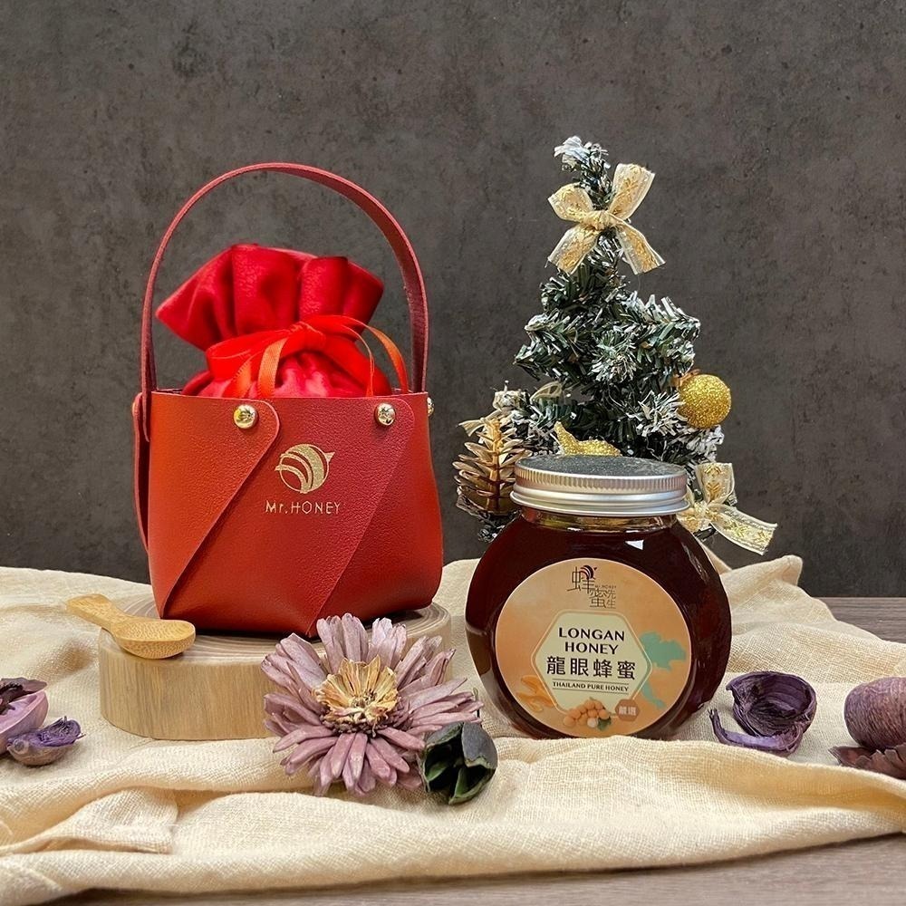｜Mr.HONEY 蜂蜜先生｜蜂蜜提籃組-泰國龍眼蜂蜜(240g)-交換禮物 伴手禮 新年禮物 中秋禮物 教師節禮物-細節圖2