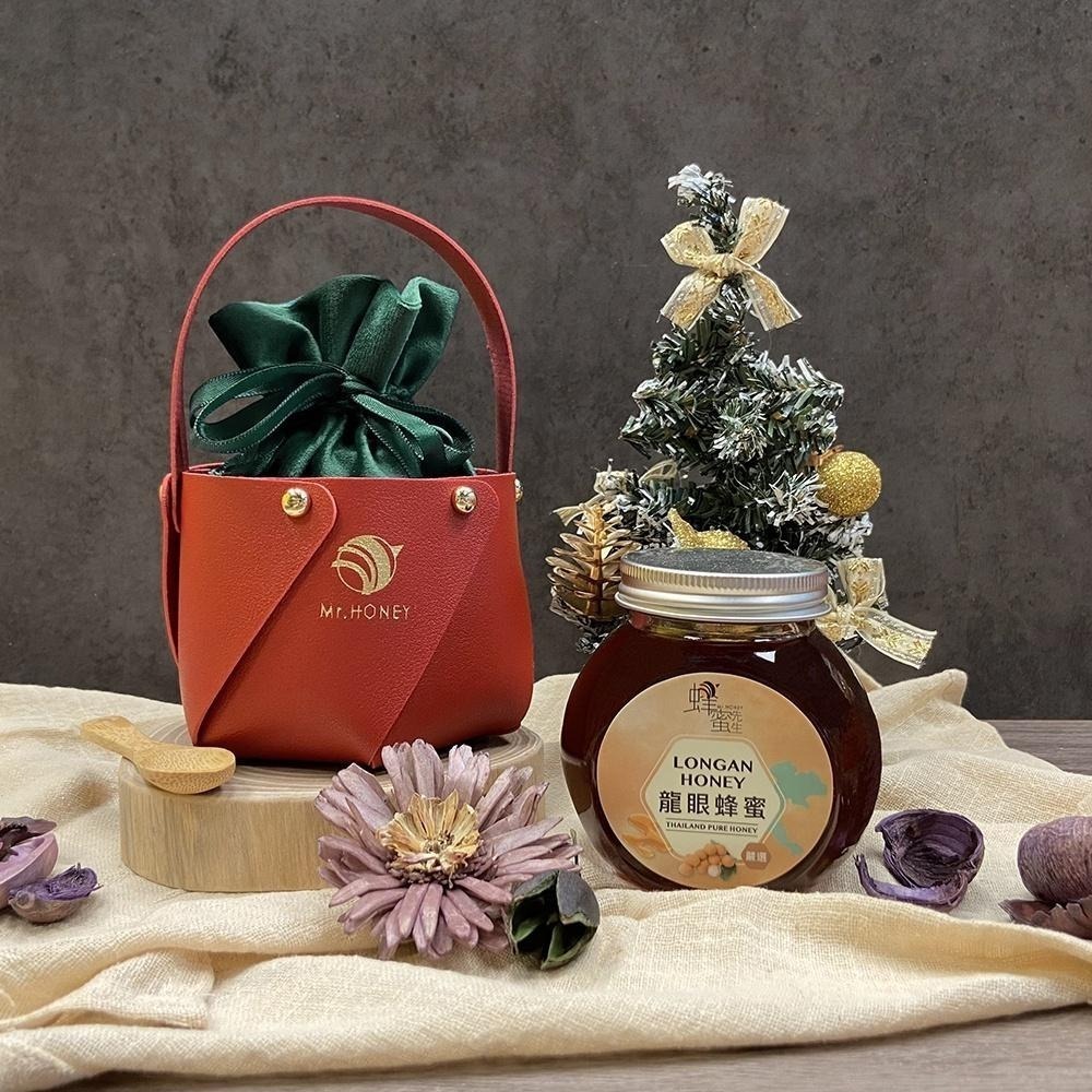 ｜Mr.HONEY 蜂蜜先生｜蜂蜜提籃組-泰國龍眼蜂蜜(240g)-交換禮物 伴手禮 新年禮物 中秋禮物 教師節禮物-細節圖3
