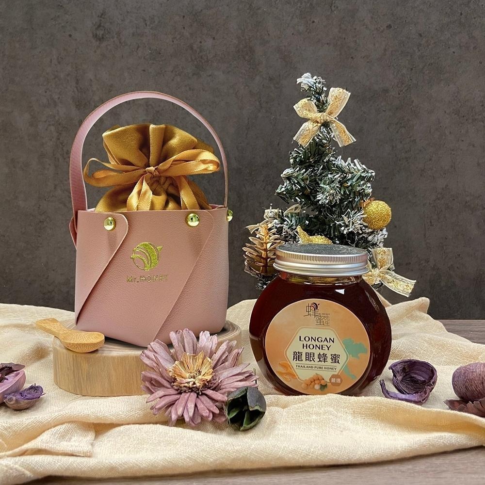 ｜Mr.HONEY 蜂蜜先生｜蜂蜜提籃組-泰國龍眼蜂蜜(240g)-交換禮物 伴手禮 新年禮物 中秋禮物 教師節禮物-細節圖5