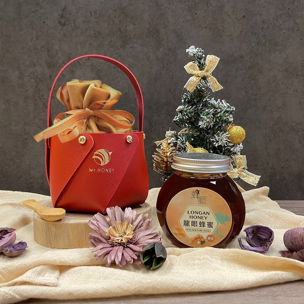 ｜Mr.HONEY 蜂蜜先生｜蜂蜜提籃組-泰國龍眼蜂蜜(240g)-交換禮物 伴手禮 新年禮物 中秋禮物 教師節禮物-規格圖11