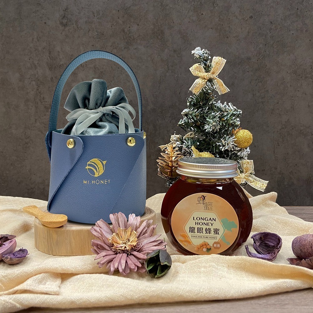 ｜Mr.HONEY 蜂蜜先生｜蜂蜜提籃組-泰國龍眼蜂蜜(240g)-交換禮物 伴手禮 新年禮物 中秋禮物 教師節禮物-規格圖11