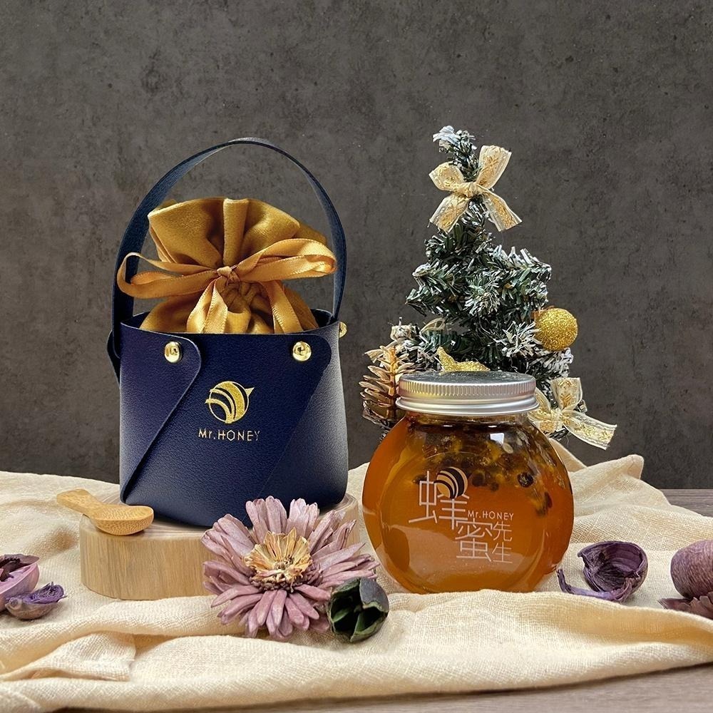 ｜Mr.HONEY 蜂蜜先生｜蜂蜜提籃組-蜂蜜漬百香果(240g)-交換禮物 伴手禮 新年禮物 中秋禮物 教師節禮物-細節圖9