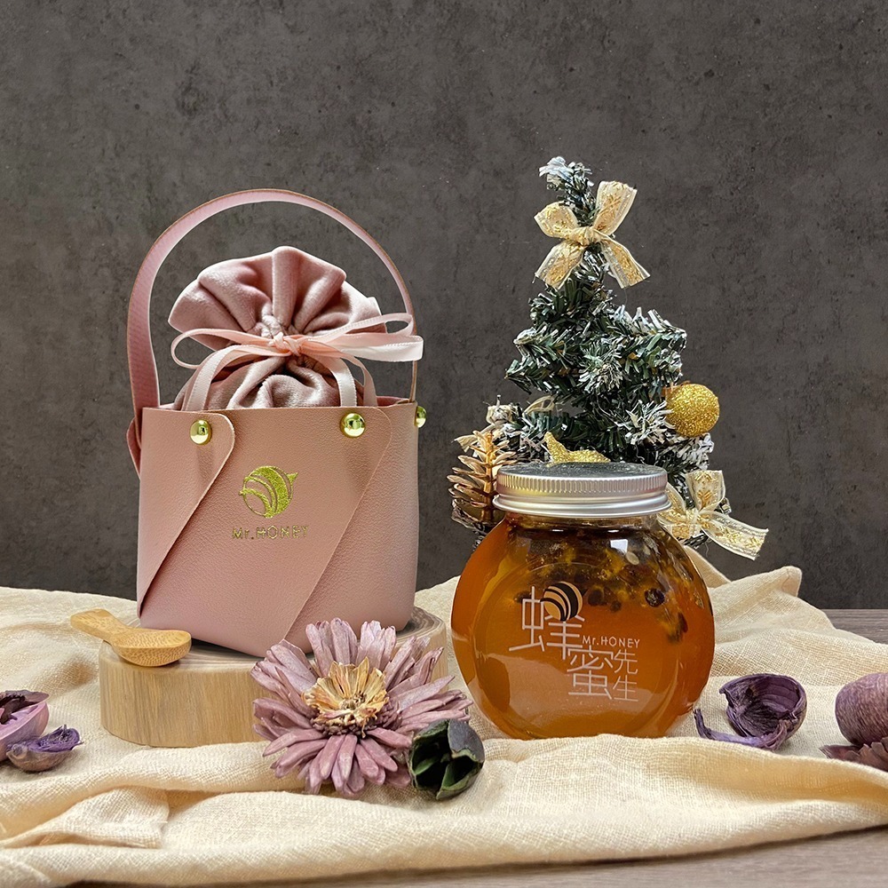 ｜Mr.HONEY 蜂蜜先生｜蜂蜜提籃組-蜂蜜漬百香果(240g)-交換禮物 伴手禮 新年禮物 中秋禮物 教師節禮物-規格圖11