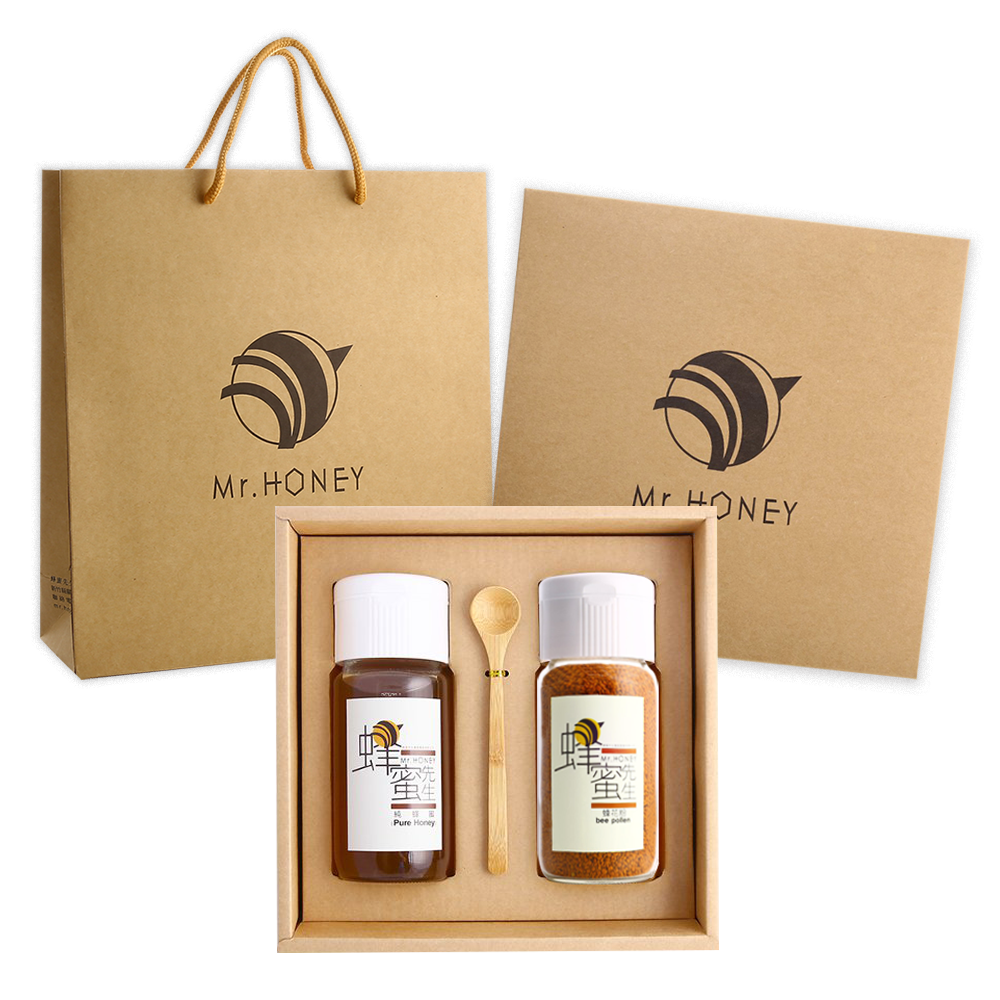 龍眼蜂蜜700g+蜂花粉350g