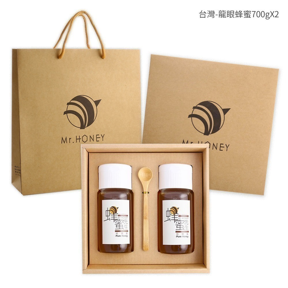｜Mr.HONEY 蜂蜜先生｜雙響禮盒-自由搭配 (純蜂蜜系列/蜂花粉)-規格圖4