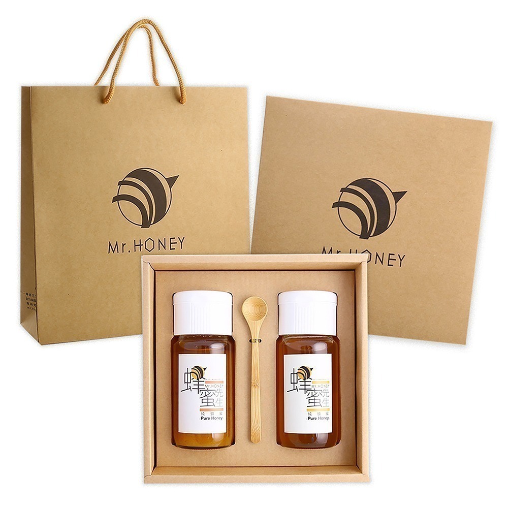 ｜Mr.HONEY 蜂蜜先生｜雙響禮盒-自由搭配 (純蜂蜜系列/蜂花粉)-規格圖4