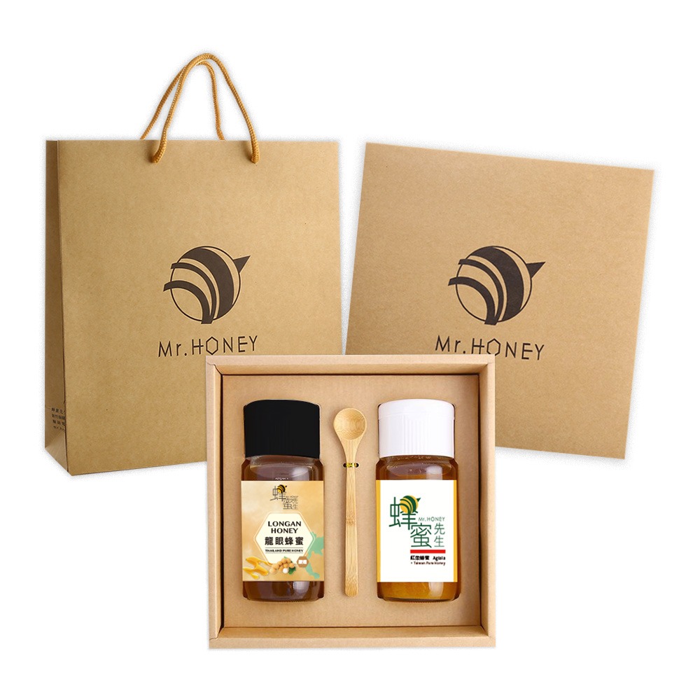 ｜Mr.HONEY 蜂蜜先生｜雙響禮盒-自由搭配 (純蜂蜜系列/蜂花粉)-規格圖4