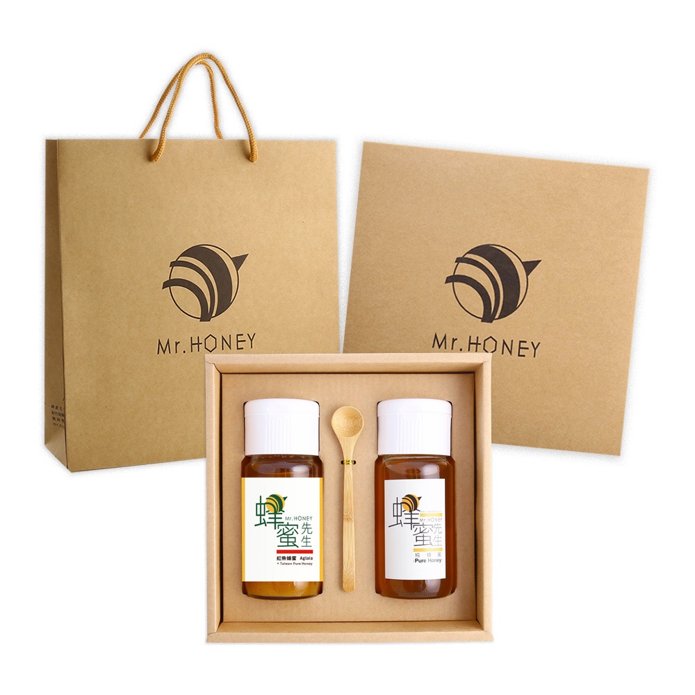 ｜Mr.HONEY 蜂蜜先生｜雙響禮盒-自由搭配 (純蜂蜜系列/蜂花粉)-規格圖4