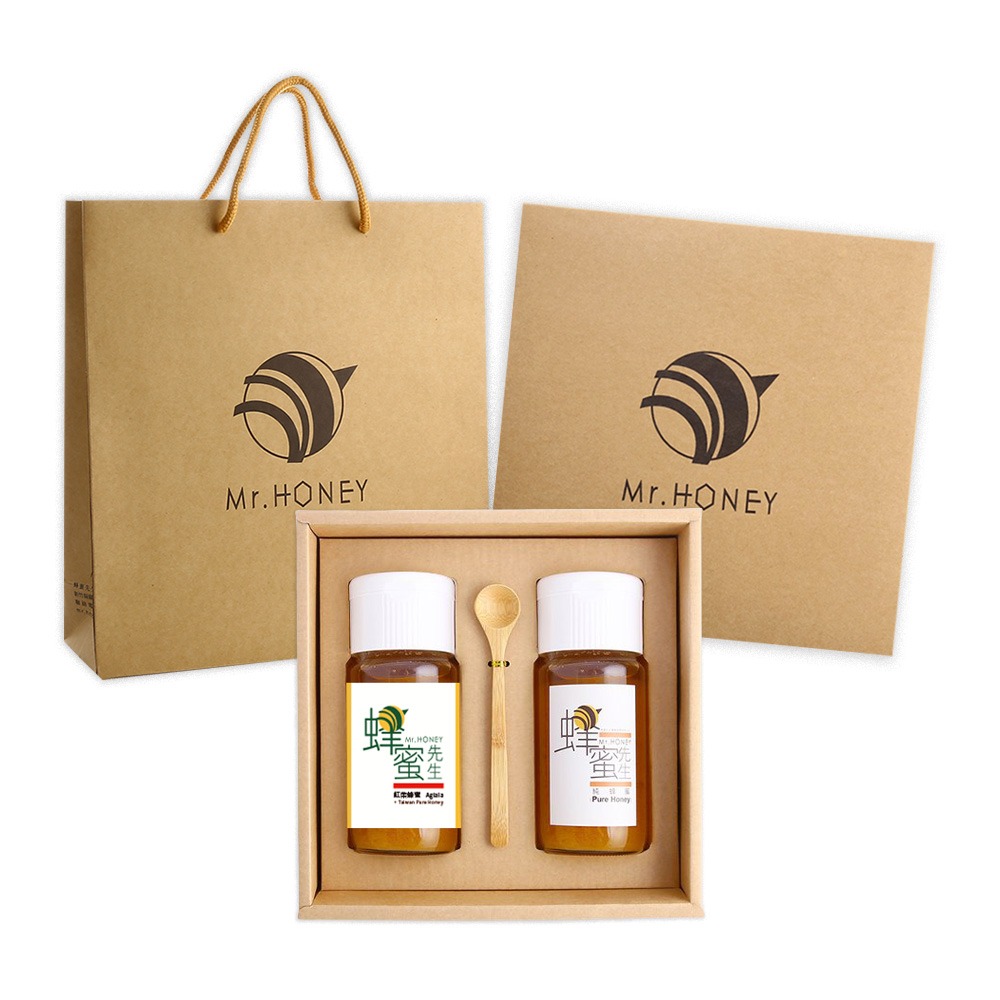 ｜Mr.HONEY 蜂蜜先生｜雙響禮盒-自由搭配 (純蜂蜜系列/蜂花粉)-規格圖4
